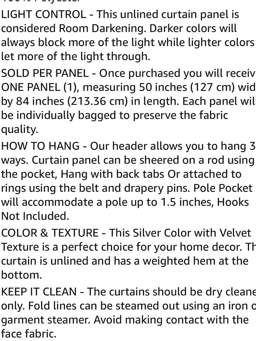 Silver Embossed Velvet Blackout Curtain Panel